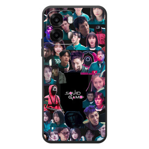 Чехол Гра в кальмара для OPPO A6s