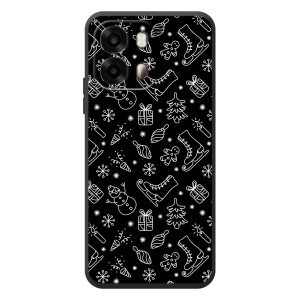 Новогодние, Праздничные Чехлы для OPPO A6s - 2024 год