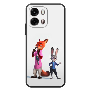 Силіконовий чохол з принтом Зоотрополіс для OPPO A6s – Джуді і Нік