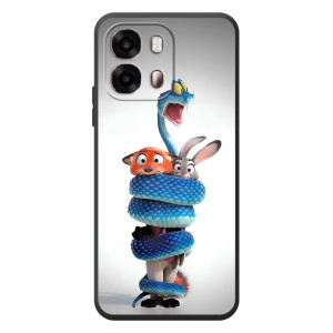 Силіконовий чохол з принтом Зоотрополіс для OPPO A6s