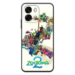 Силіконовий чохол з принтом Зоотрополіс для OPPO A6s – Зоотрополіс лого
