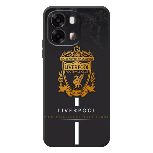Силиконовые Чехлы принт Футбол на OPPO A6s – Liverpool