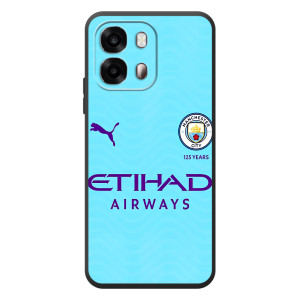 Силиконовые Чехлы принт Футбол на OPPO A6s – Man City