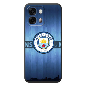 Силиконовые Чехлы принт Футбол на OPPO A6s – ManCity