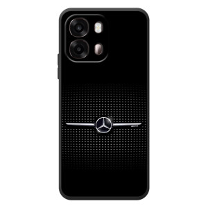Силиконовый бампер с картинкой машины на OPPO A6s – Mercedes