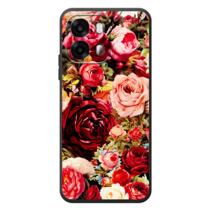 Силіконовий бампер з принтом (квіточки) на 

ОРО A6s 
 (Букет квітів)