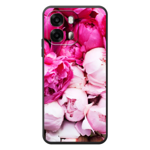 Силіконовий бампер з принтом (квіточки) на 

ОРО A6s 
 (Півонії)