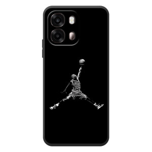 Силиконовый Чехол Nike Air Jordan на 

ОПО A6с 
 – Джордан