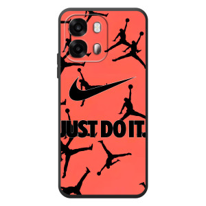 Силиконовый Чехол Nike Air Jordan на 

ОПО A6с 
 – Just Do It