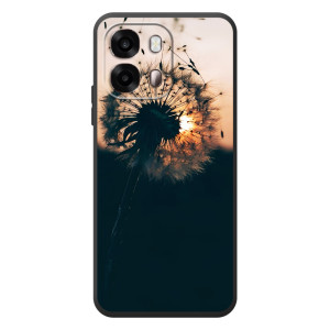 Силіконовий Чохол з кульбабками на OPPO A6s – Гарна кульбабка