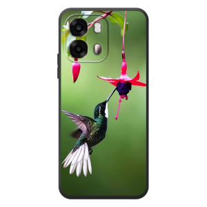 Силиконовый чехол с птичкой на OPPO A6s – Калибри