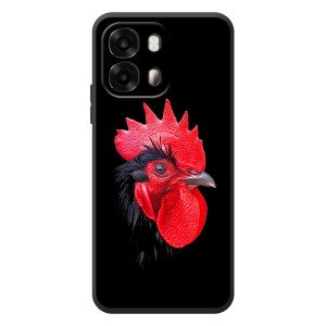 Силиконовый чехол с птичкой на OPPO A6s – Петушок