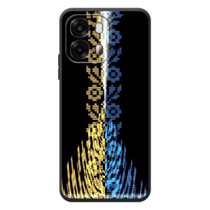 Силіконовый Чохол на OPPO A6s (Патріотична вишиванка)