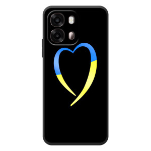 Силіконовий Чохол  на OPPO A6s (Я-Україна) – Українське серце