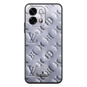 Текстурный Чехол Louis Vuitton для 

ОПО A6с 
 (Белый ЛВ)