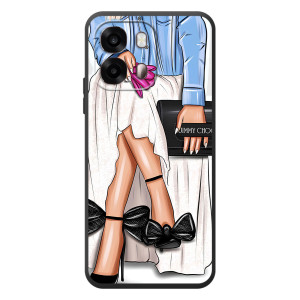 Силіконовый Чохол на OPPO A6s з картинкой Модных девушек (Мода)