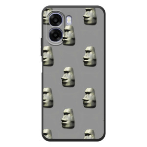 Бампер з принтом Меми для OPPO A6x (Кам'яна особа)