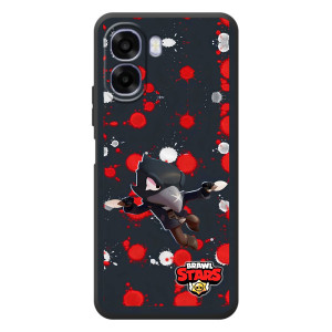 Бампер (ТПУ) з принтом Brawl Stars на ОРО A6х – Чорний ворон