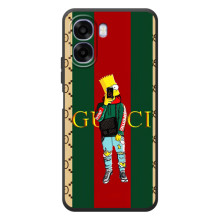 Брендновые Чехлы для OPPO A6x - (PREMIUMPrint) (Барт ГУЧЧИ)