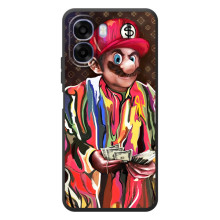 Брендновые Чехлы для OPPO A6x - (PREMIUMPrint) (Mario LV)