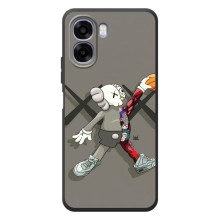 Чехлы для OPPO A6x - Bearbrick Louis Vuitton (PREMIUMPrint) (Беарбрик Джордан)