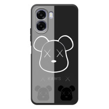 Чехлы для OPPO A6x - Bearbrick Louis Vuitton (PREMIUMPrint) (БеарБрик глаза)