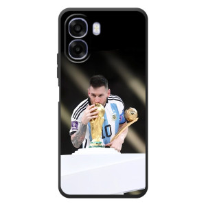 Чехлы Лео Месси Аргентина для OPPO A6x – Кубок Мира