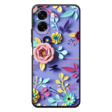 Чохли з квітами для OPPO A6x (VPrint) (Дизайн квітів)