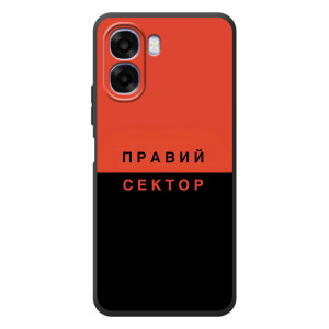 Чехлы УПА (Красно-Чёрный) на OPPO A6x – Правый Серктор