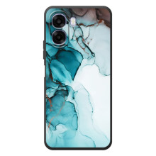 Чохол для ОРО A6х - з принтом (Дизайнерські) (AlphaPrint) – Бірюзовий мрамор