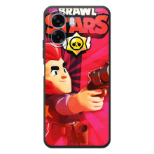 Чехол для OPPO A6x Бравл Старс (VPrint) – Дуелянт Кольт