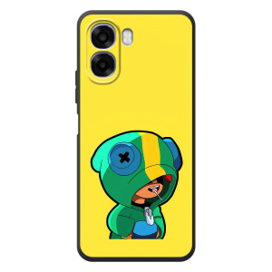 Чохол Бравл Старс для OPPO A6x – Леон (LEON)