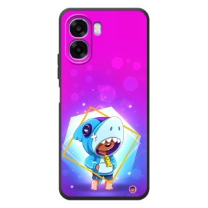 Чохол Бравл Старс для OPPO A6x – Леон у костюмі Акули