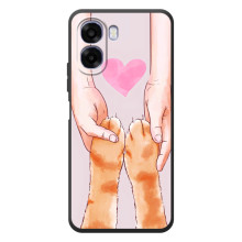 Чехол на ОППО А6х с Котами (VPrint) (Любовь к котикам)