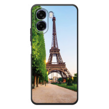Чехол Эйфелева Башня для OPPO A6x - (AlphaPrint) (Дорога в Париж)