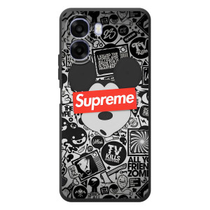 Чохол з Брендами одягу на ОРО A6х – Supreme Маус