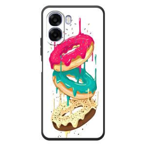 Чохол з зображенням смачної їжі для OPPO A6x – Соковиті пончики