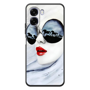 Чохол з картинкою Модні Дівчата OPPO A6x – Любителька коней