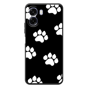 Бампер для OPPO A6x з картинкою "Песики" – Сліди собак