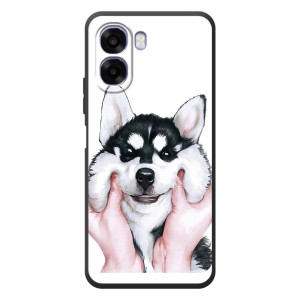 Бампер для OPPO A6x з картинкою "Песики" – Собака Хаскі