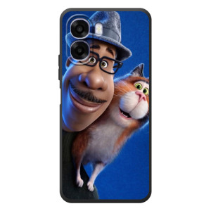 Чехол с принтом Душа на OPPO A6x – Джо и кот