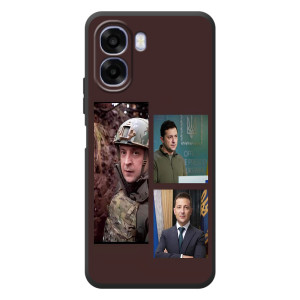 Чехол для OPPO A6x (AlphaPrint - с принтом Зеленского)