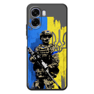 Чохли з принтом (Воїни ЗСУ) для  OPPO A6x (Солдат ЗСУ)