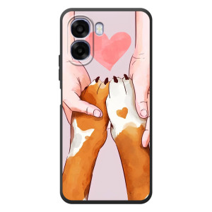 Чохол (ТПУ) Милі песики для OPPO A6x (Любов до собак)