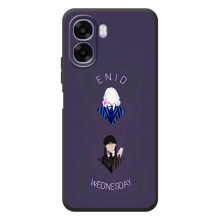 Чохли Венсдей на OPPO A6x Уенсдей (AlphaPrint) – Венздей і подруга