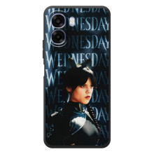 Чохли Венсдей на OPPO A6x Уенсдей (AlphaPrint) – Венздей кішка