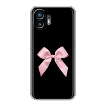 Чохол банти для OPPO A6x – Бант на чорному