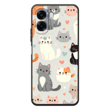 Чохол з малюнком кіт на OPPO A6x