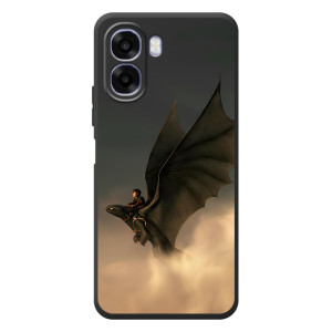 Чехол с принтом дракон Беззубик для ОППО А6Х – Дранок Беззубик