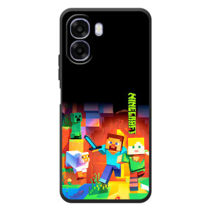 Чохли для OPPO A6x (Персонажі МайнКрафт) – Герой Майнкрафт